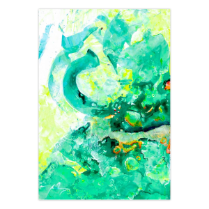 Folded Cards: Meditation Painting For Friday February 7th, 2020