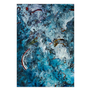 Folded Cards: Meditation Painting – ‘Tacenda’