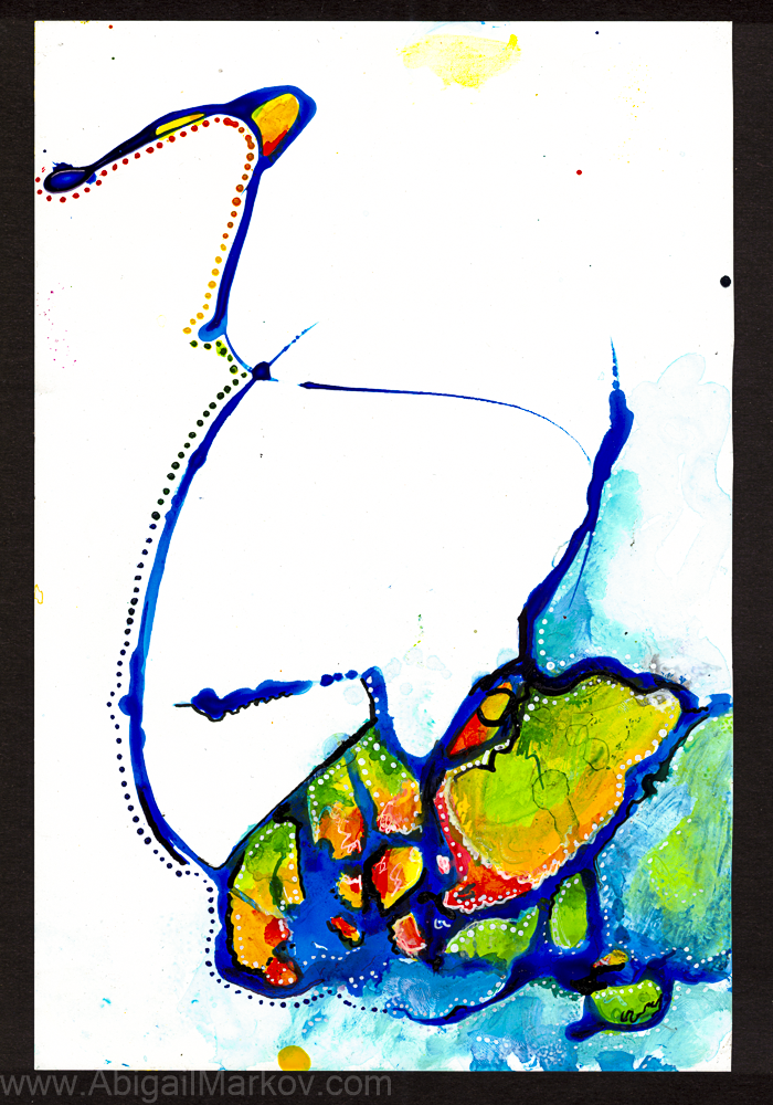 Meditation Painting January 15th, 2023 – Rift