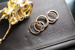 Hammered Copper Stacking Band