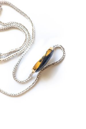 Labradorite & Etruscan Chain Adjustable Necklace