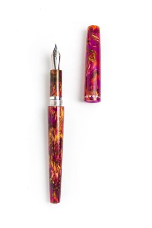 The Bebe Fountain Pen in Bacchus with Stars