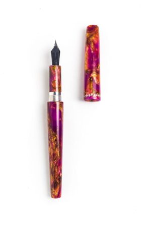 The Bebe Fountain Pen in Bacchus with Stars