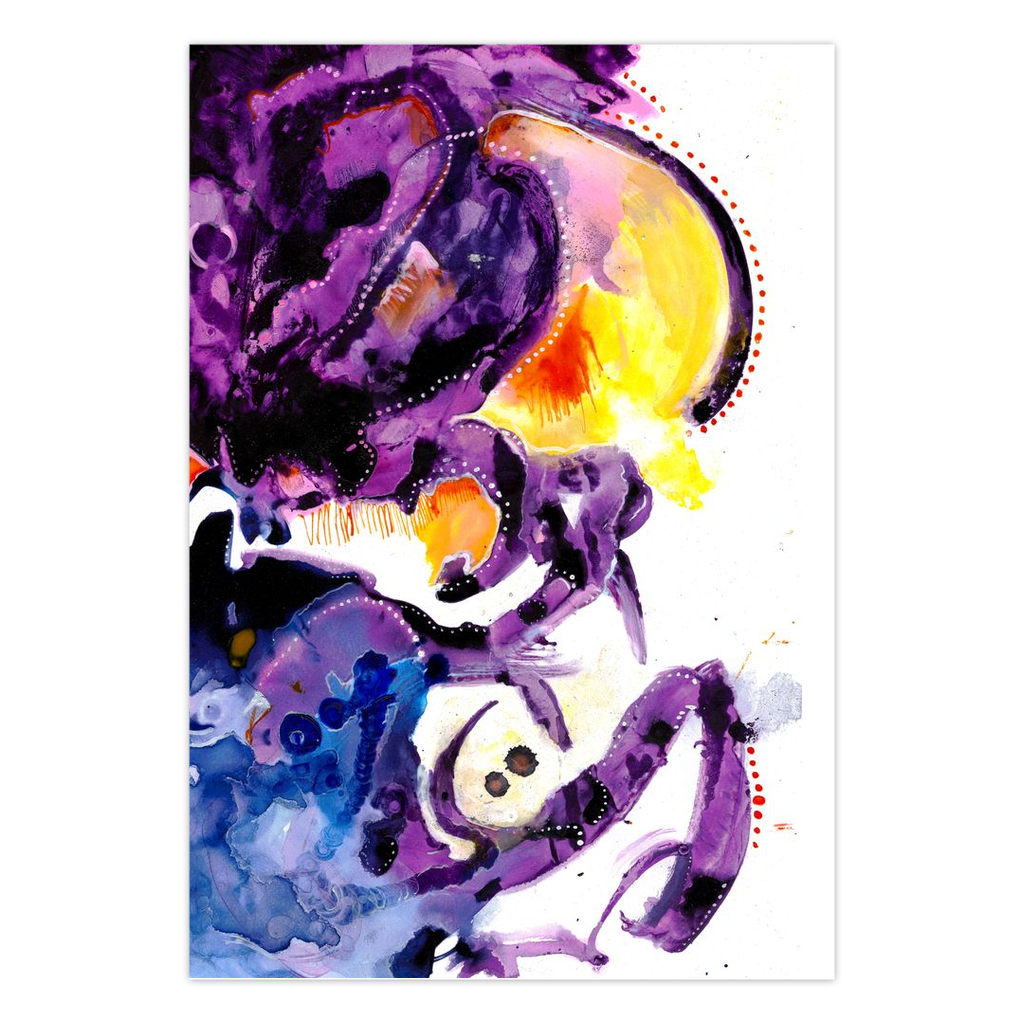 Mediation Painting: Orlando Pen Show 2024 - Folded Cards