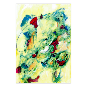 Meditation Painting For September 21st, 2020 Folded Cards