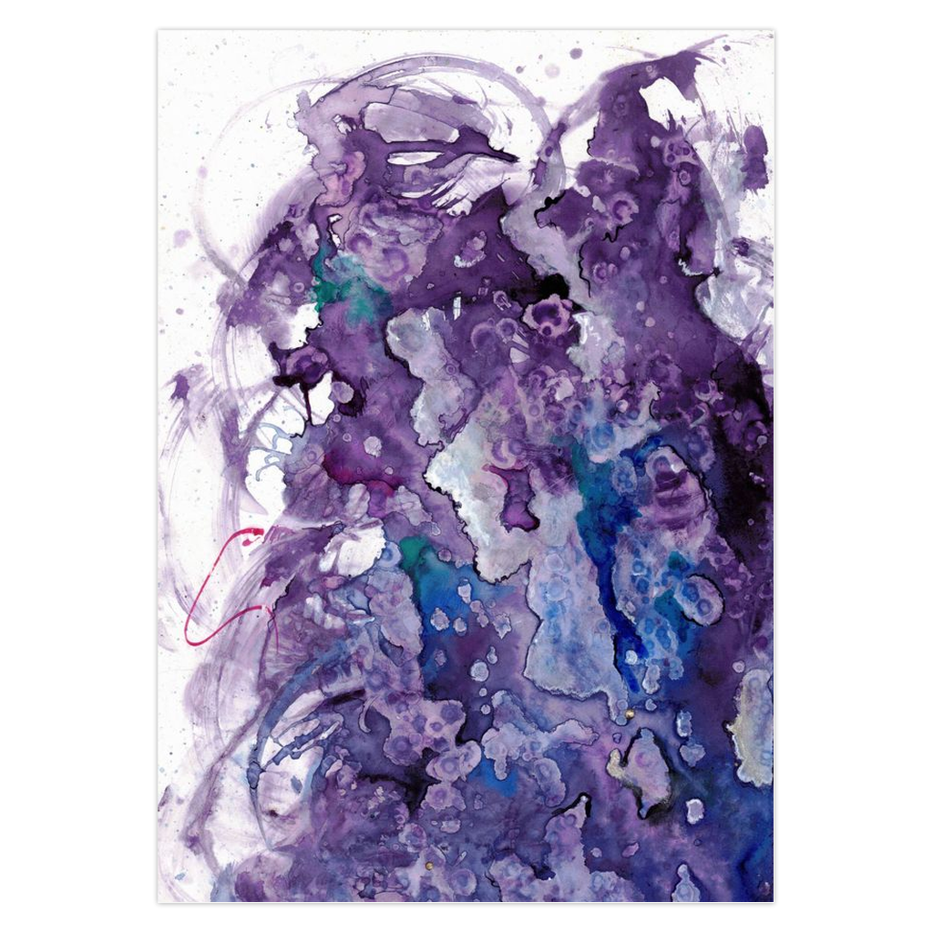 Meditation Painting For August 27th, 2020 Folded Cards - Image 2
