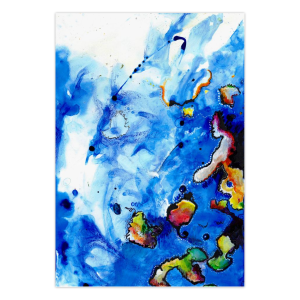 Meditation Painting For October 17th, 2020 Folded Cards