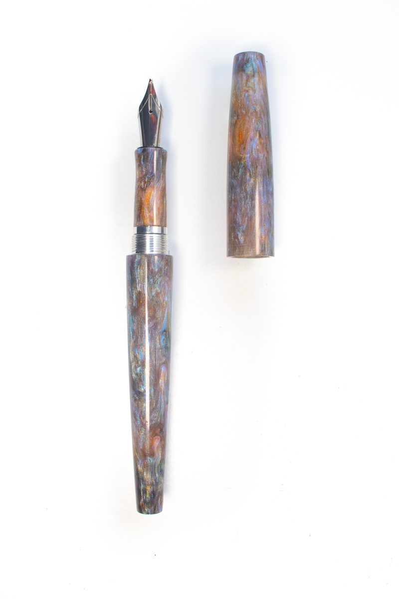 The Bebe Fountain Pen in Muted Impressionist's Spring