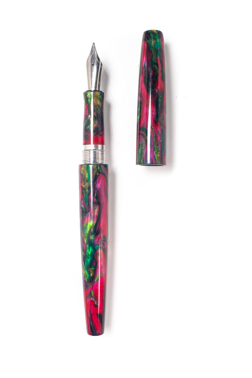 The Bebe Fountain Pen in Neon Watermelon