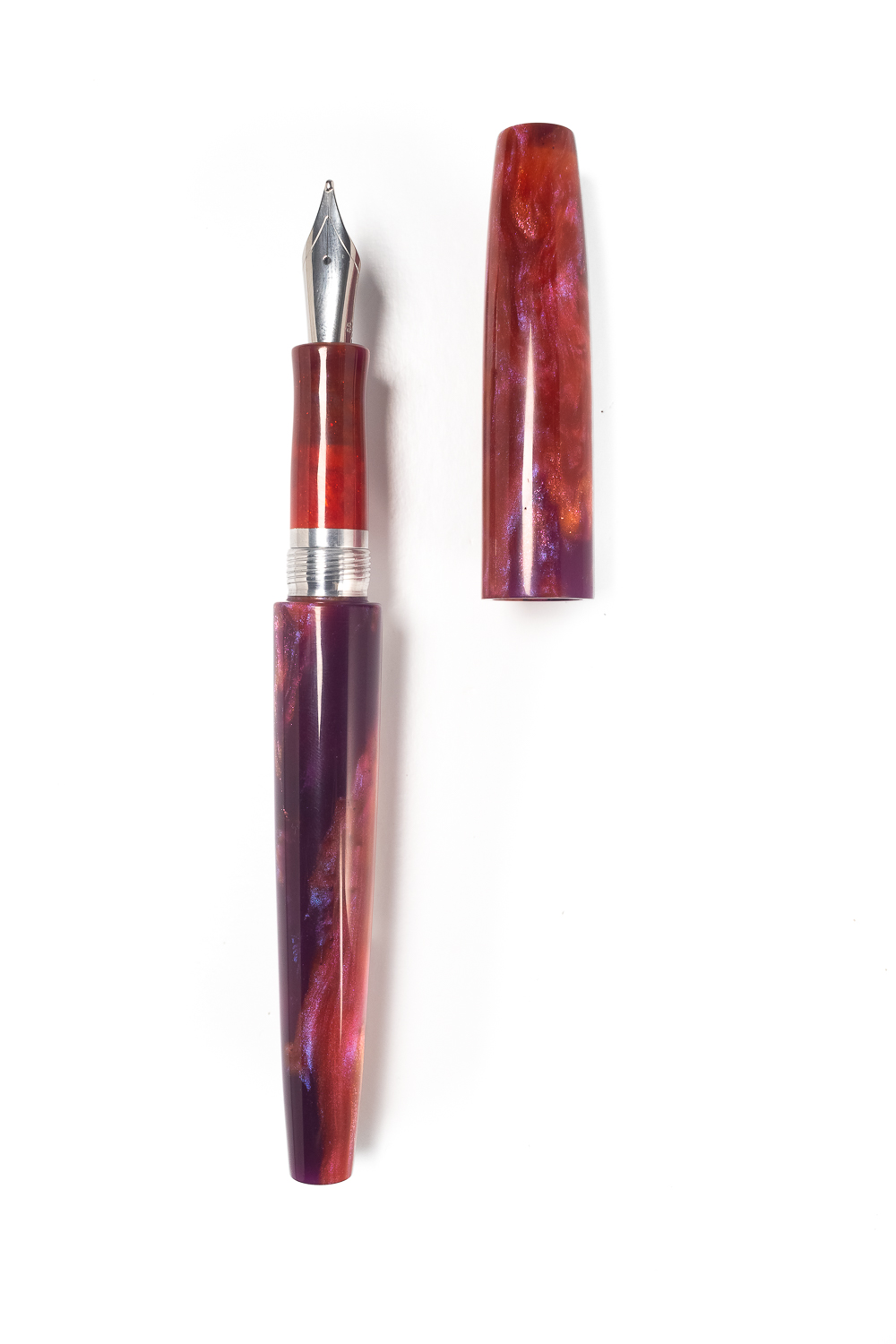 The Bebe Fountain Pen in Fusion Sunrise