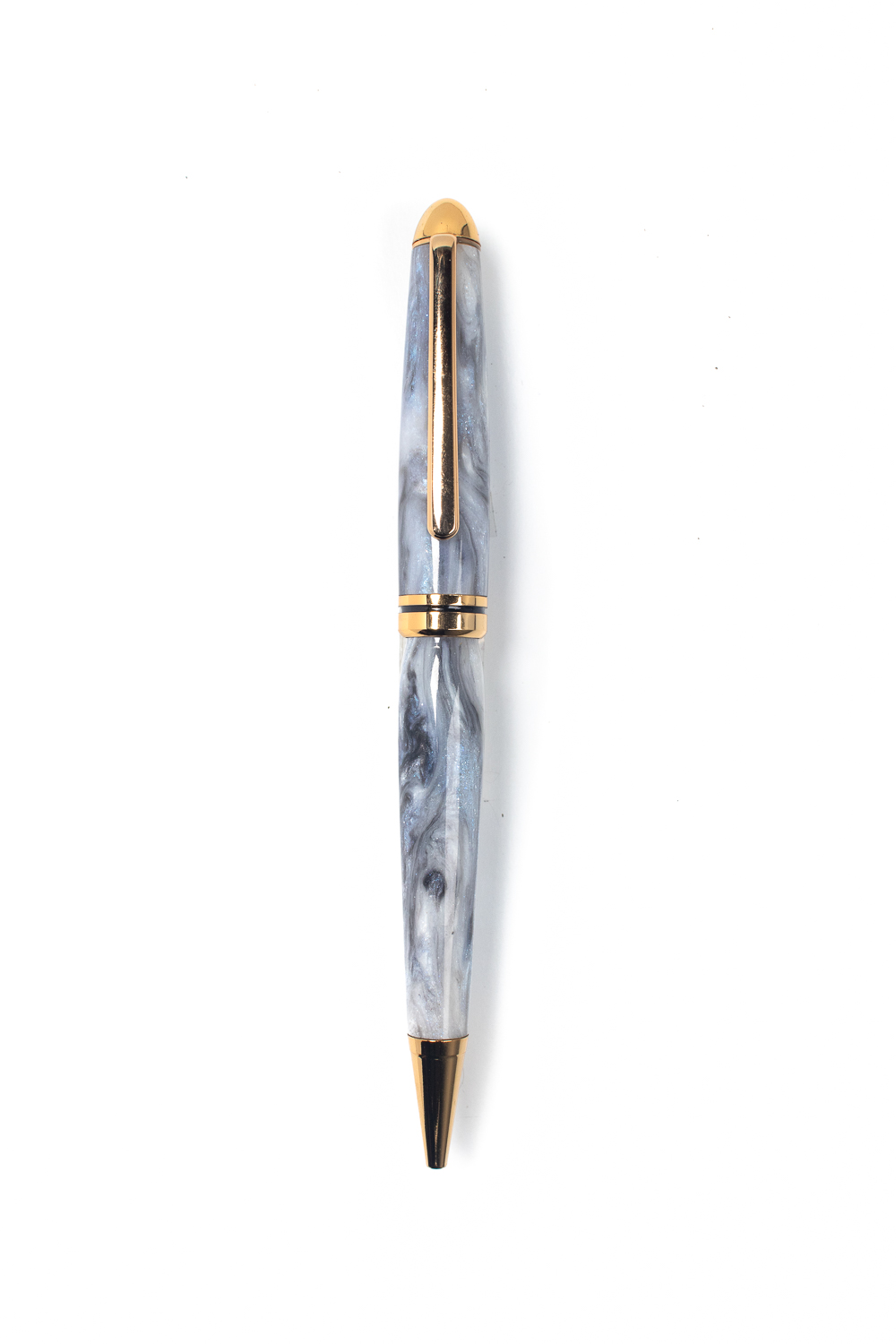 Fidget Pen in Silver Bells