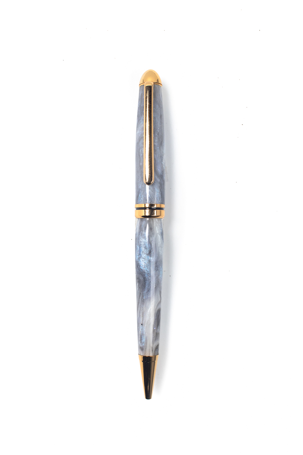 Fidget Pen in Silver Bells