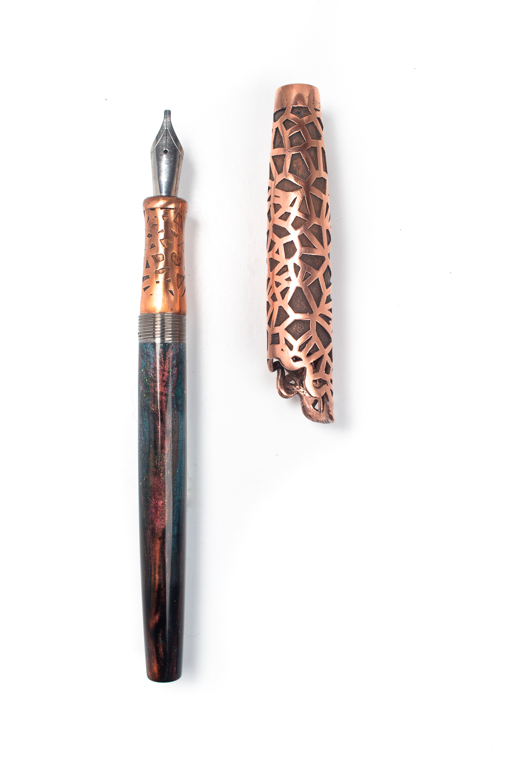 The Relic Fountain Pen in Cat's Paw Nebula