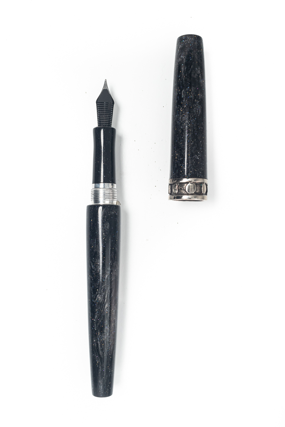The Banded Moon Phases Bebe Fountain Pen in Dark Sky - Image 4